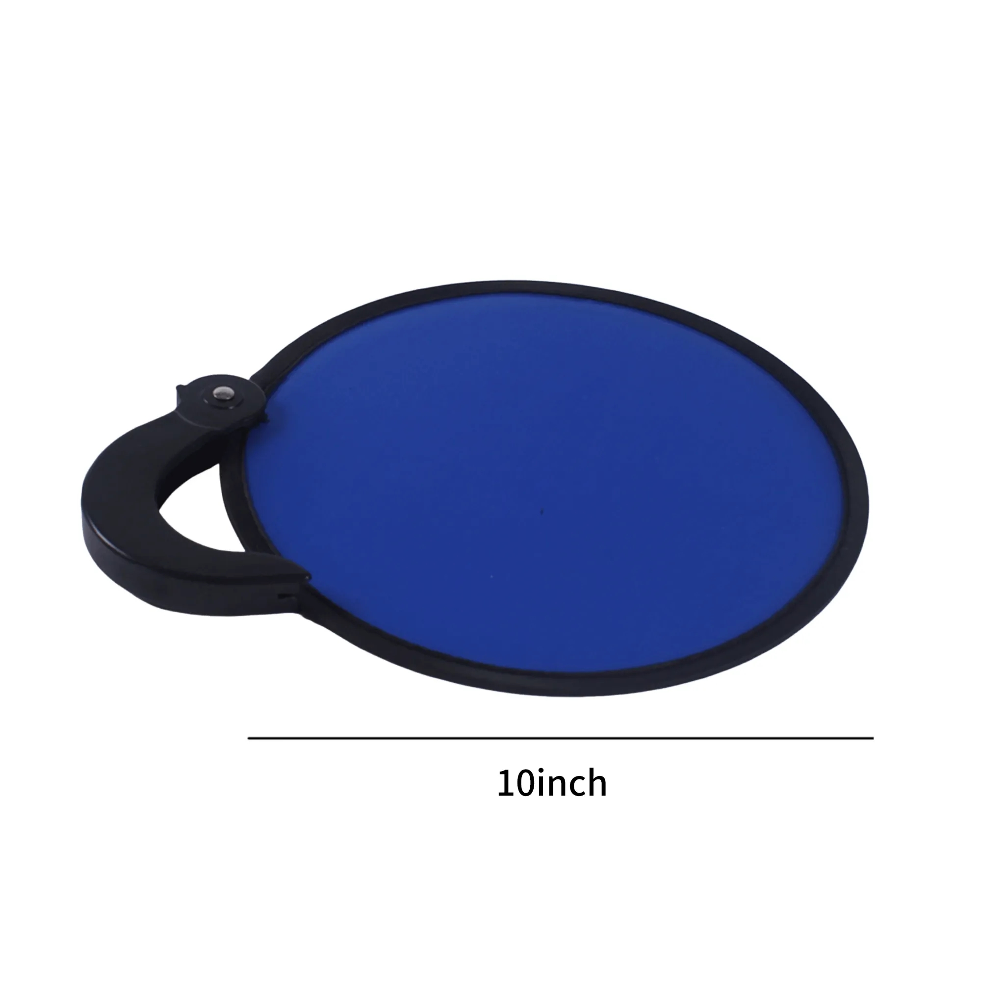 Lightweight Folding Disc Hand Fan 10 Inch 4
