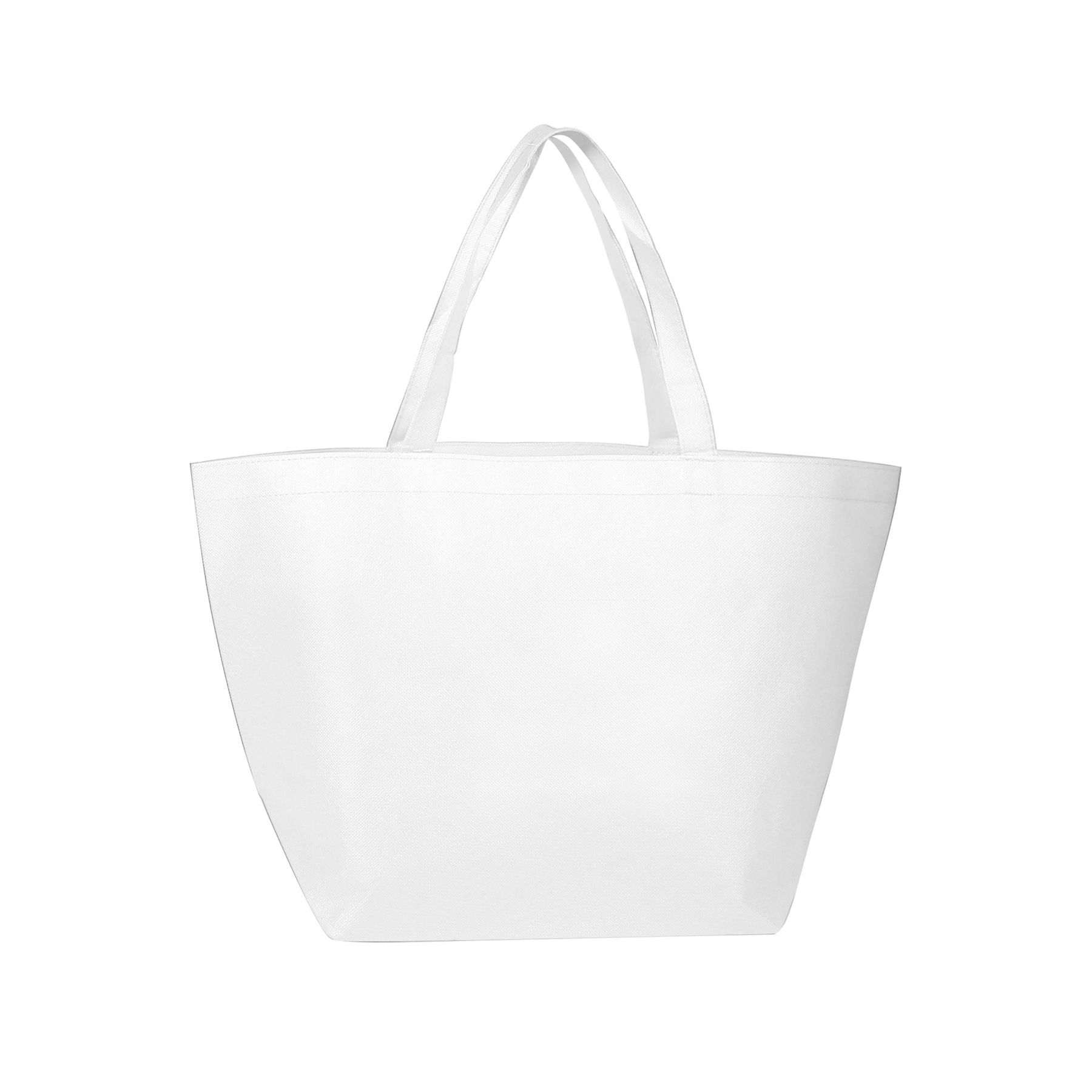 Non-Woven Budget Shopper Tote Bag(20"Wx13"H) 2
