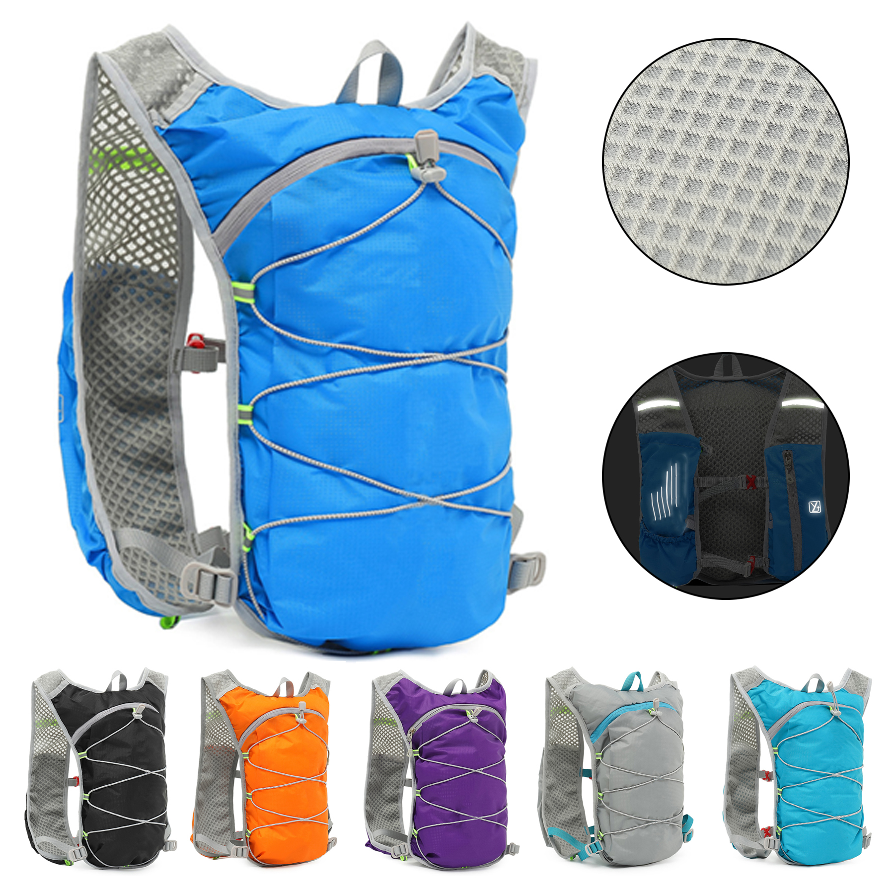 Lightweight Hydration Backpack with Storage 2