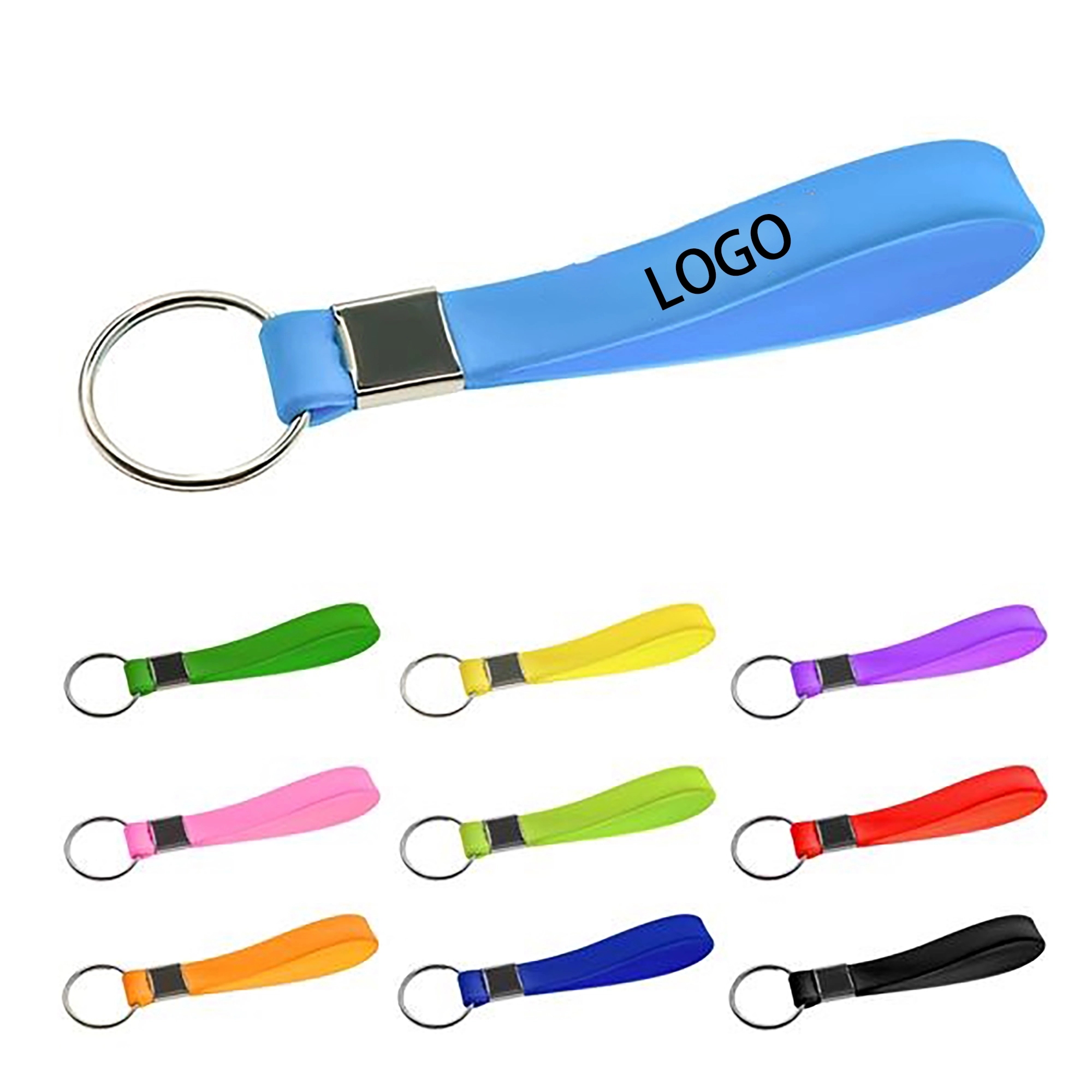 Custom Silicone Keychains 1