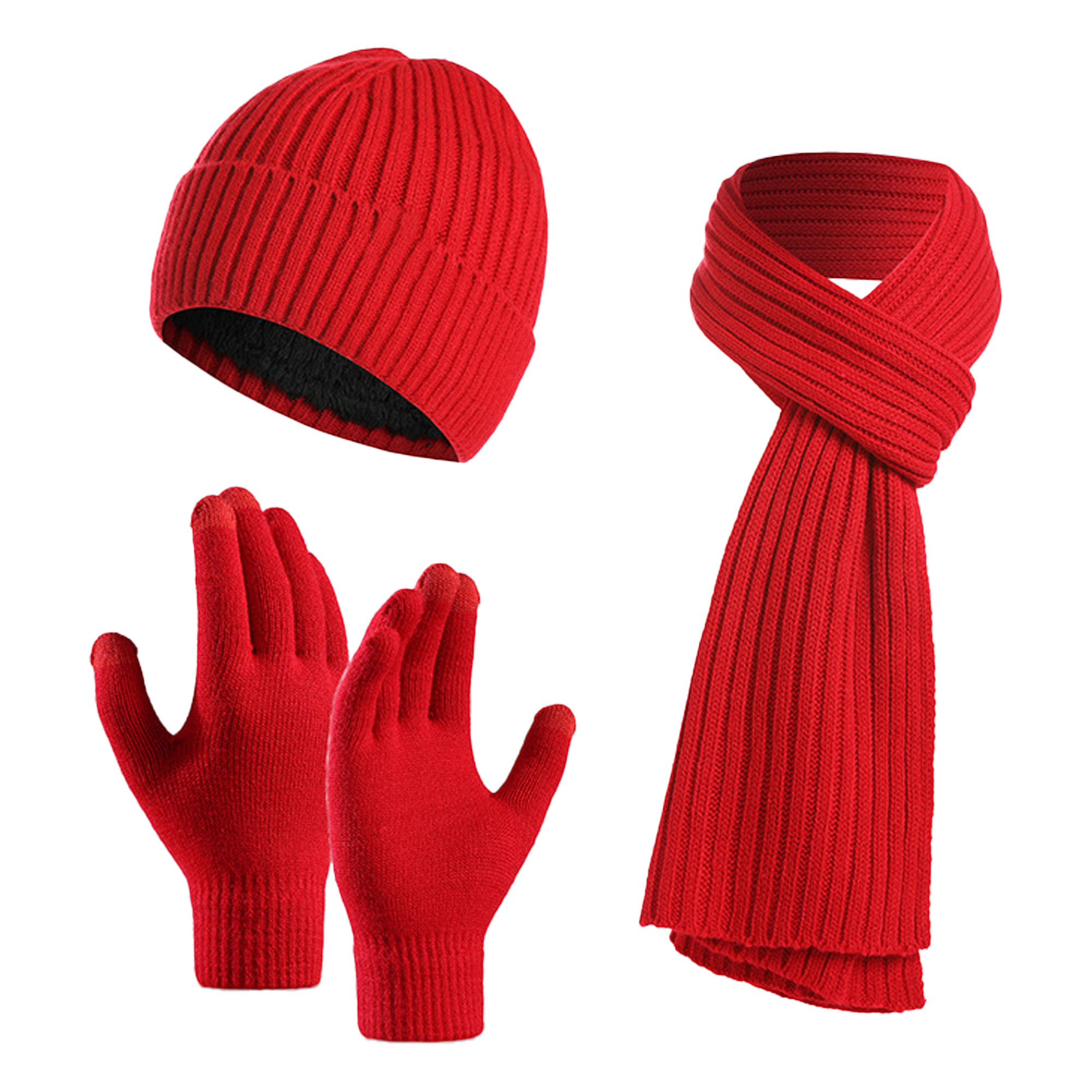 3-Piece Winter Knit Set 2