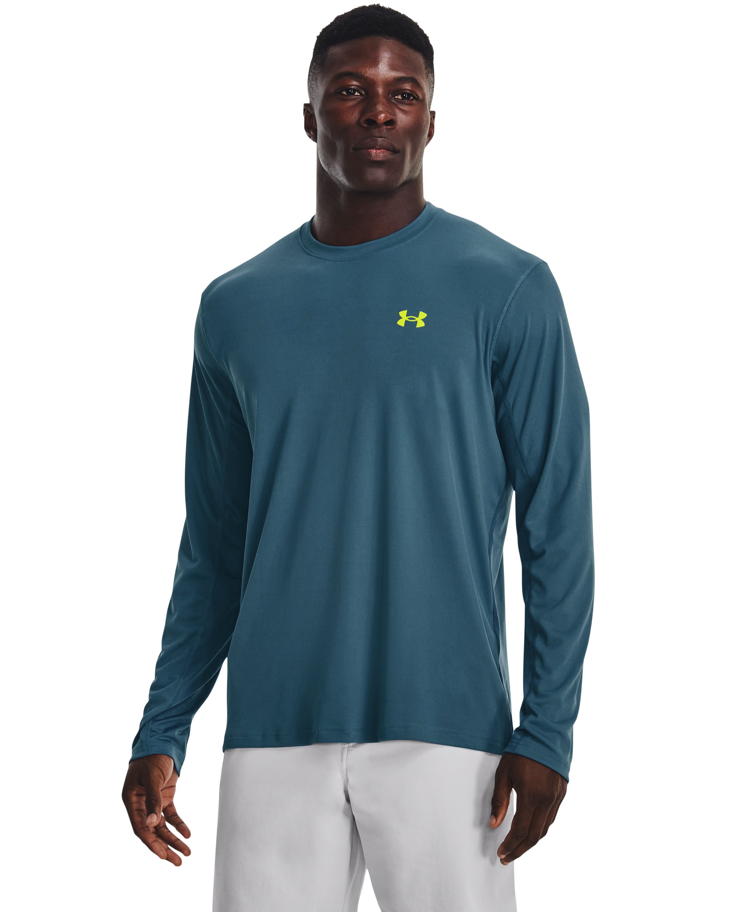 UA Iso-Chill Shorebreak Back Graphic Men's Long Sleeve 3
