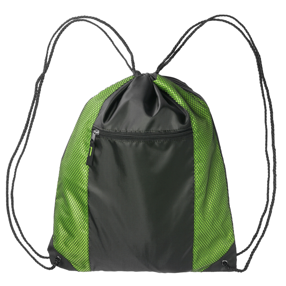 Zipper Pocket Drawstring Bags 3