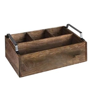 Wooden Storage Box With Durable Handles 10
