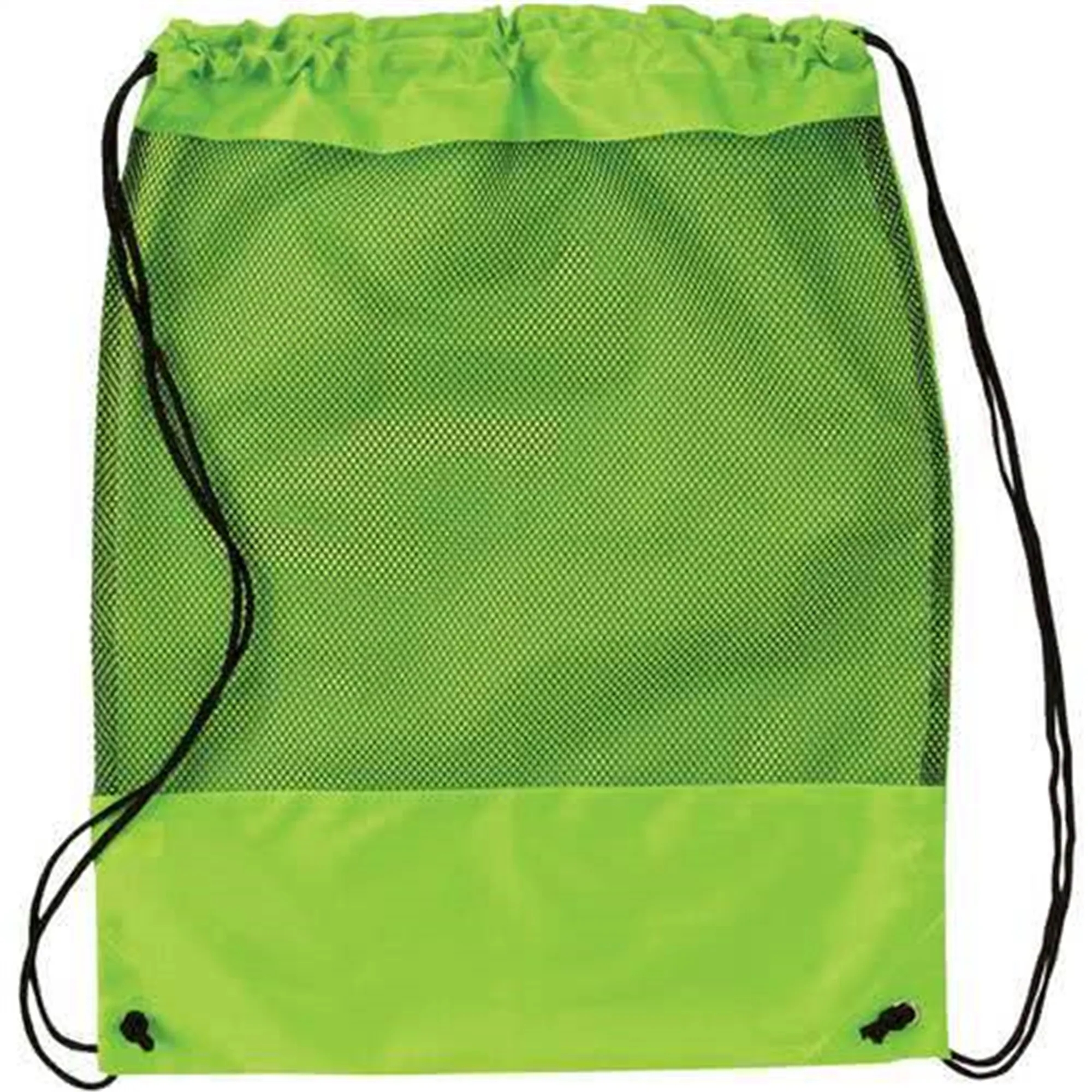 Mesh Drawstring Backpack Bag 2