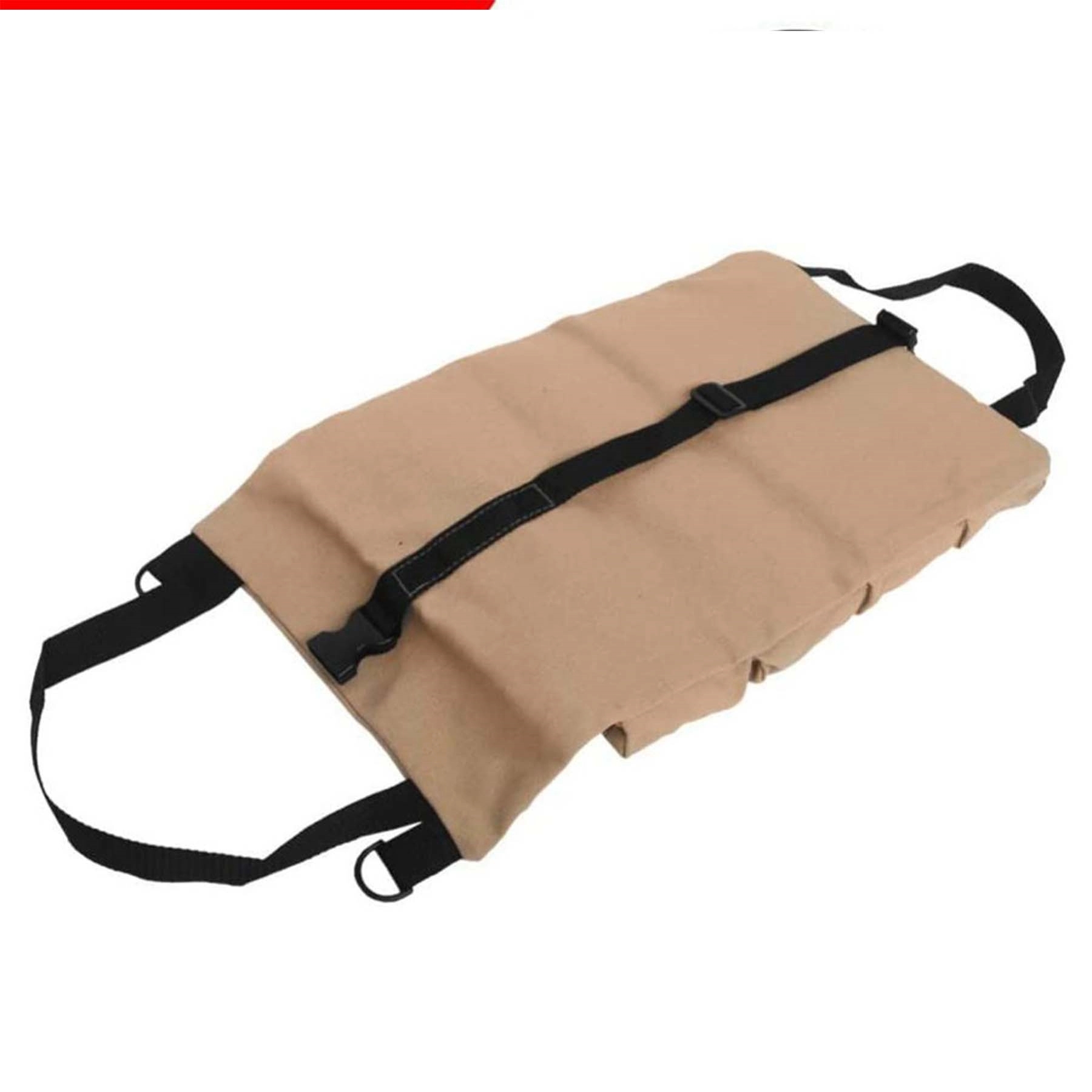 Canvas Bag Tool Roll Pouch w/ Zipper 2