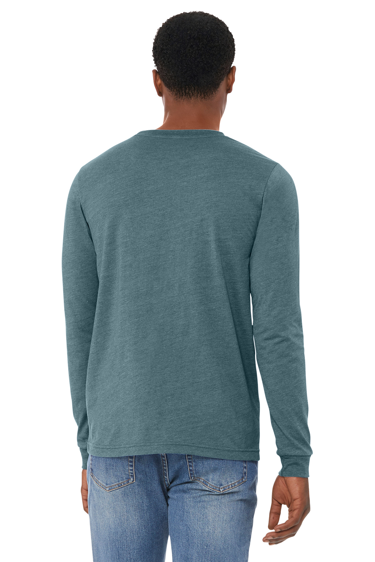 BELLA+CANVAS Unisex Heather CVC Long Sleeve Tee BC3501CVC 200