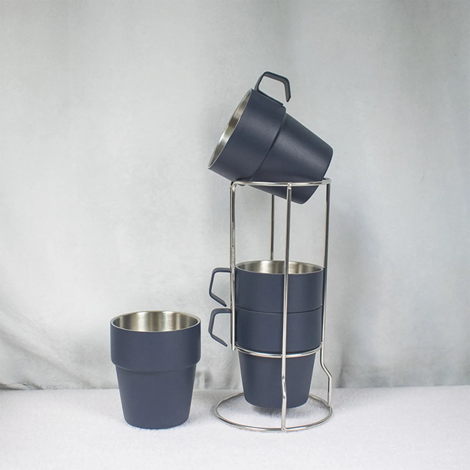 Stainless Steel Cup Set 5