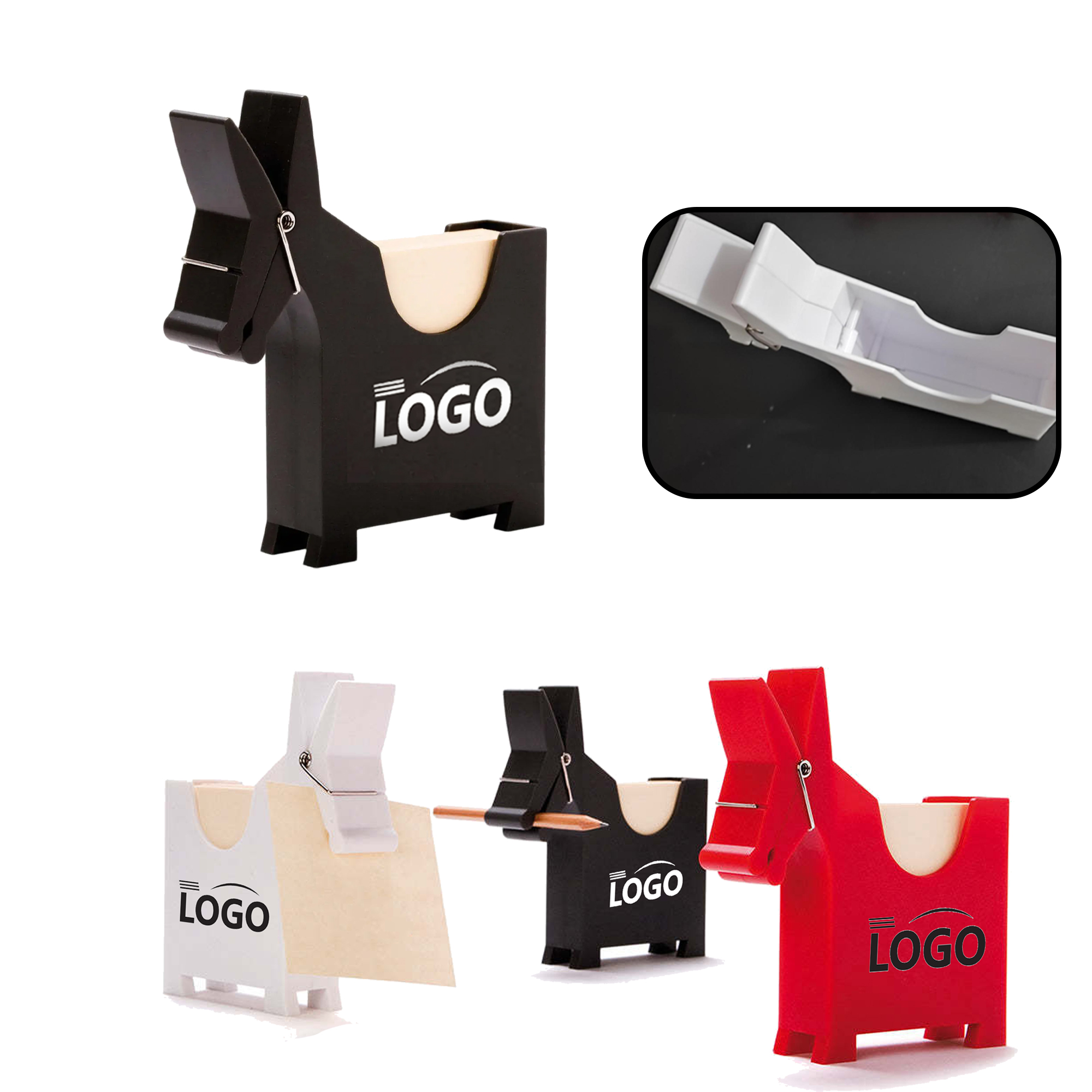 Desk Pony Clip Organizer 2