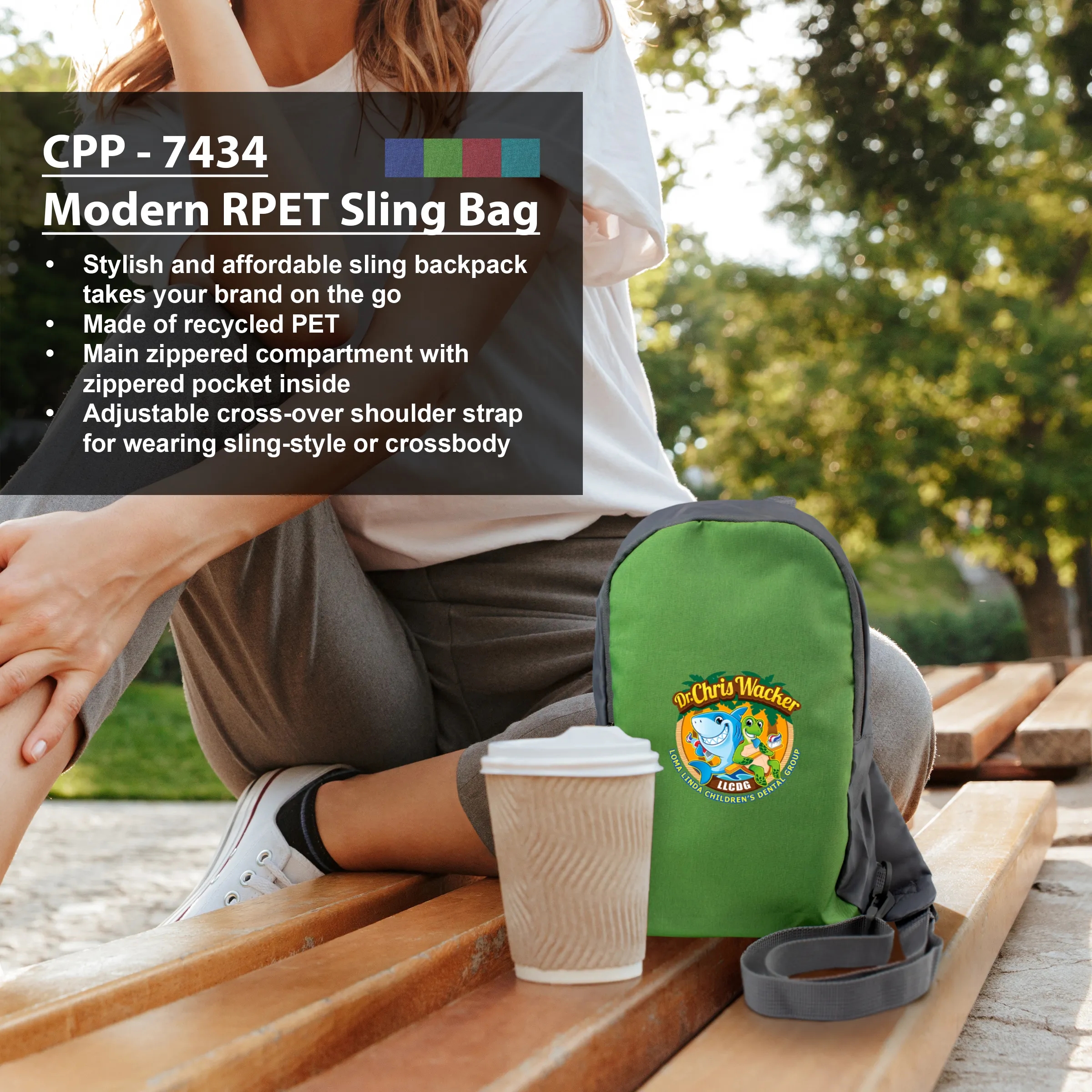 Modern RPET Sling Bag 9