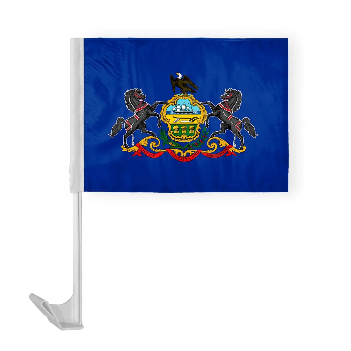 12" x 16" USA State Car Flags 2