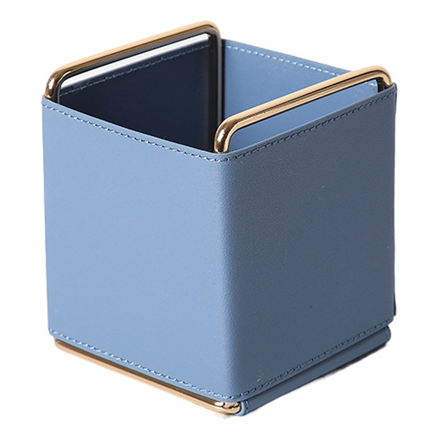 PU Leather Desktop Storage Organizer Box 11