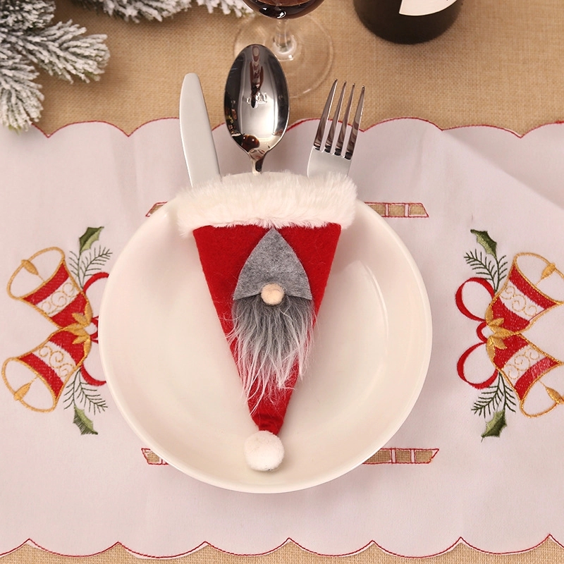 Christmas Gnome Knife and Fork Cover 6