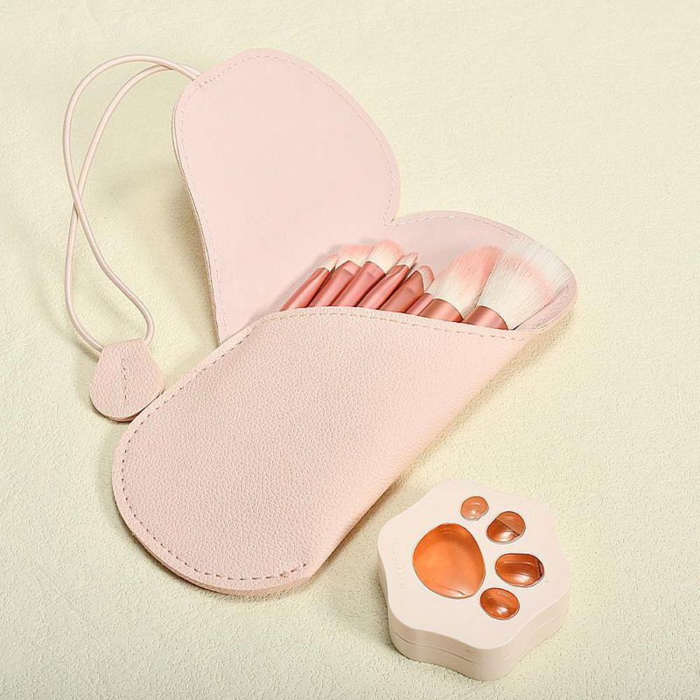 Travel Portable Makeup Brush Set 5