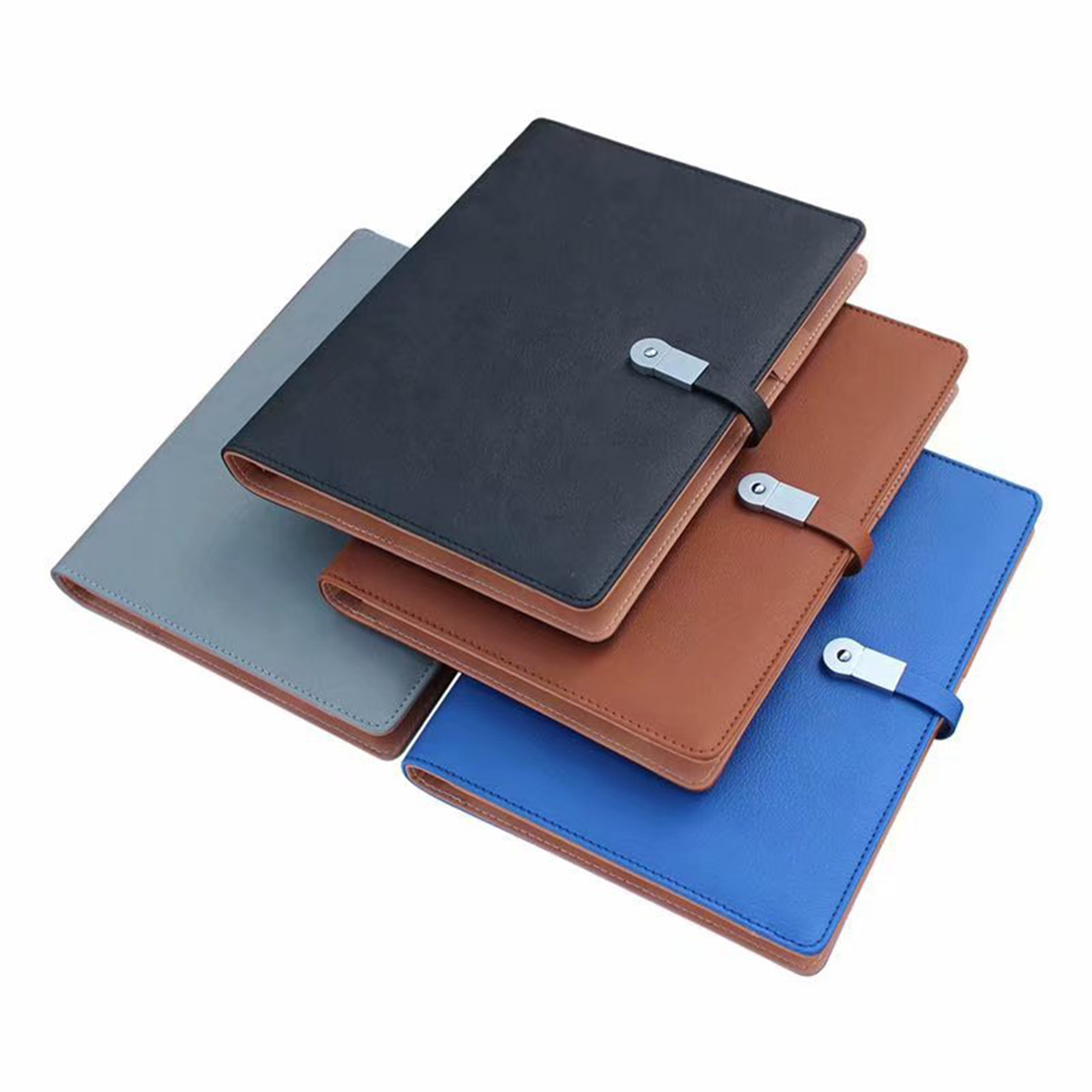 Business Notebook With Power Bank And Flash Drive 1