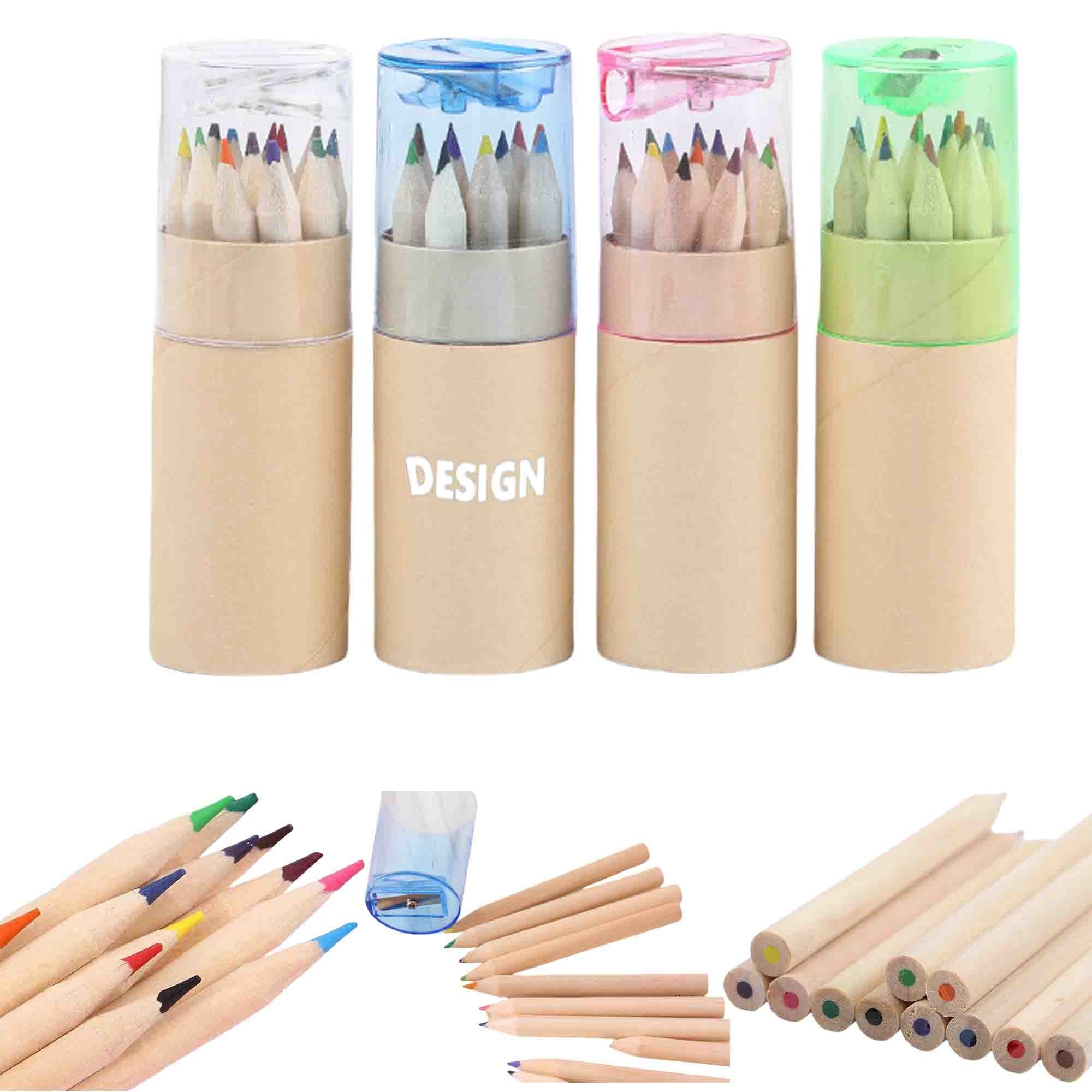 12-Color Pencils for School Art Drawing 1