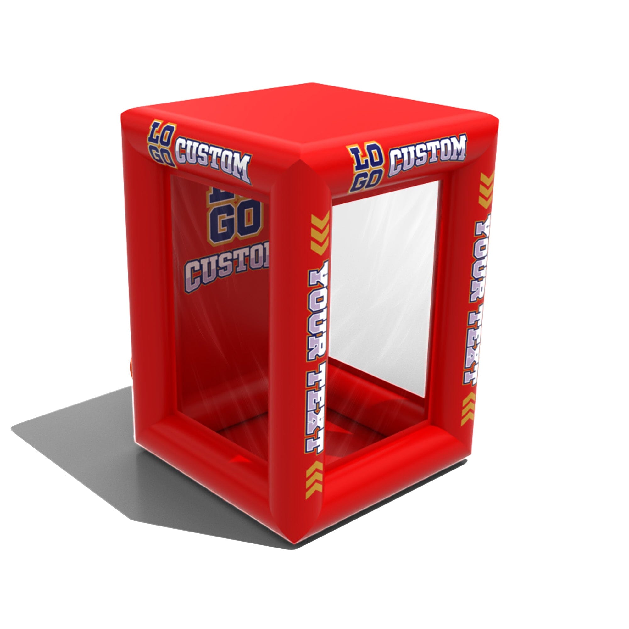 Custom Inflatable Cash Grab Machine 12ft Tall 9