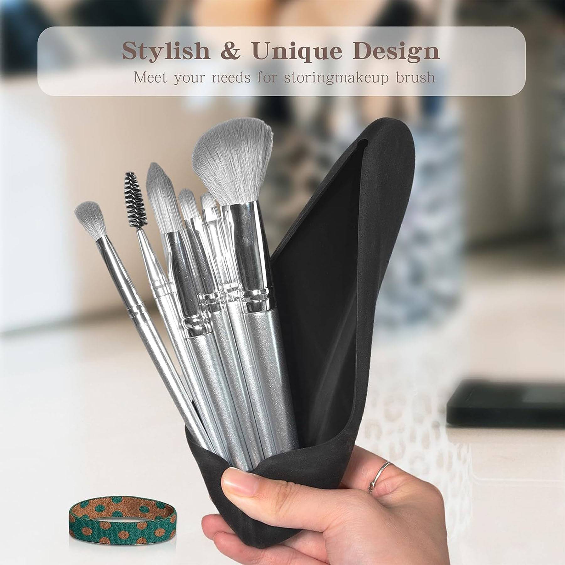 Silicone Cosmetic Brush Bag 9