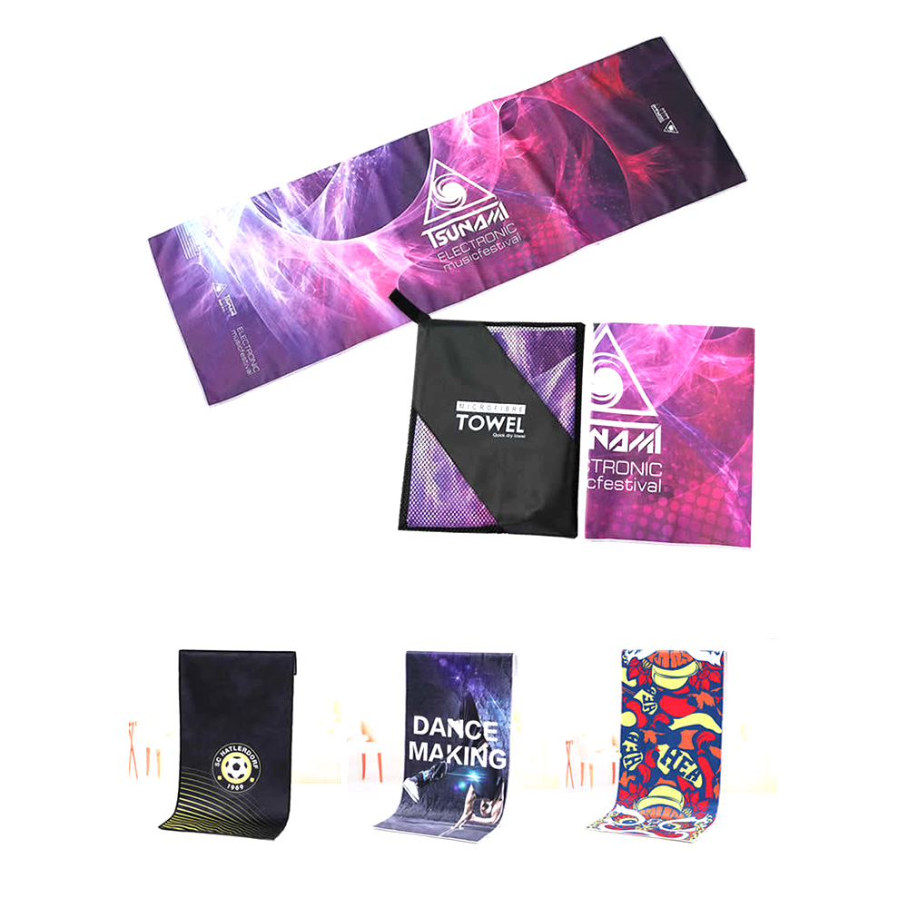 Full color print 59'' x 29'' 450g beach towel bath towel 3