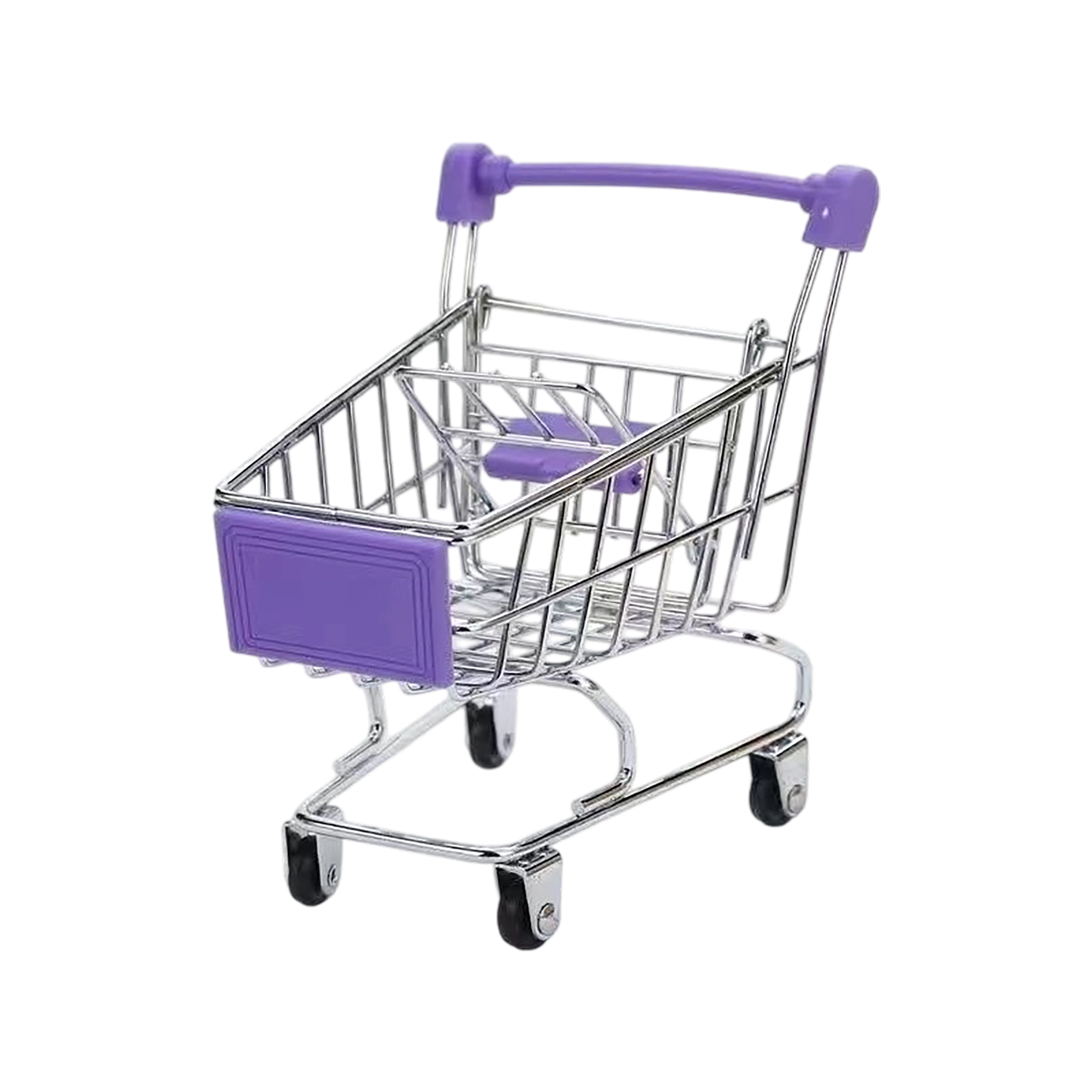 Mini Desktop Shopping Cart Organizer 4.3" x 3.3" x 4.7" 9