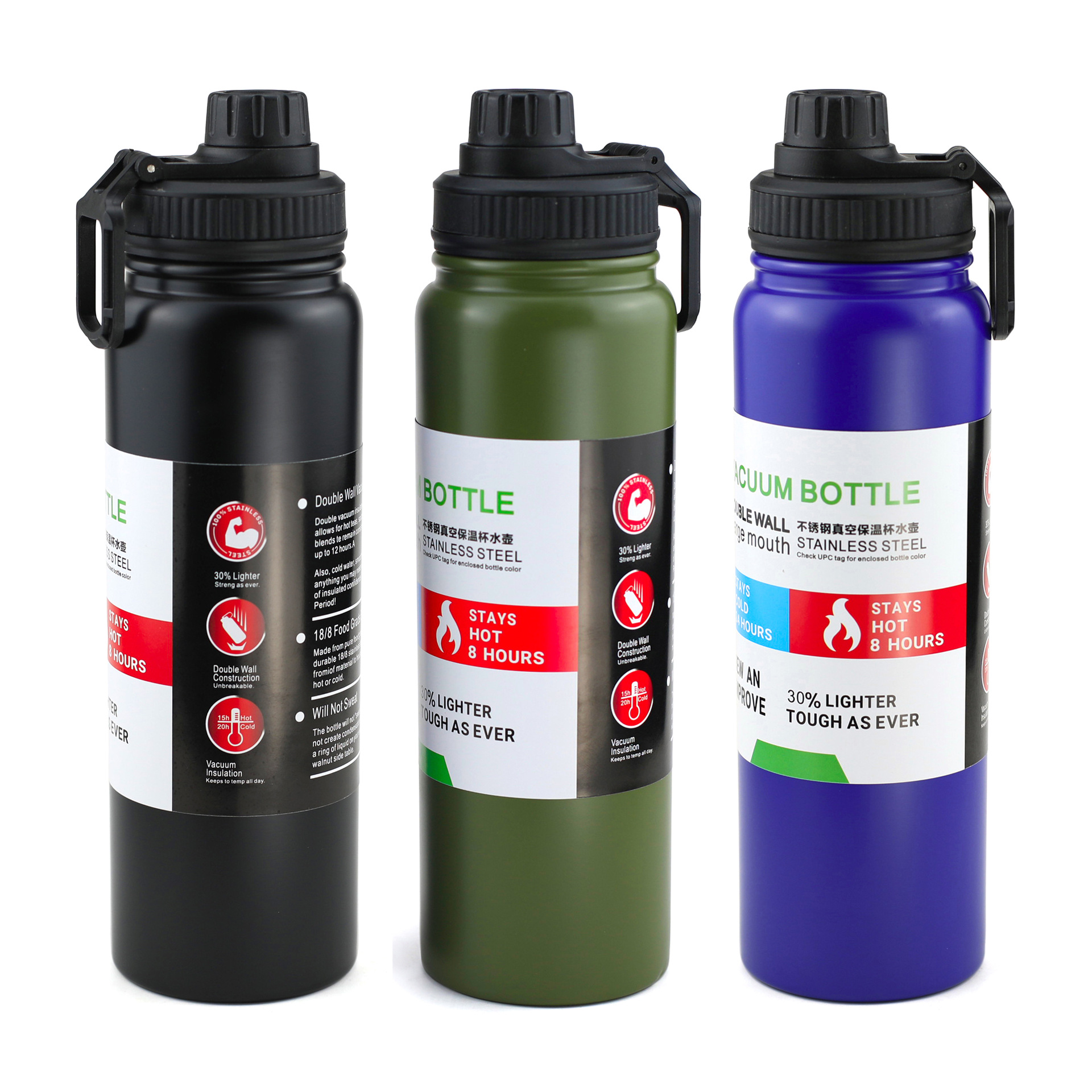 27oz Stainless Steel Vacuum Water Bottle 5