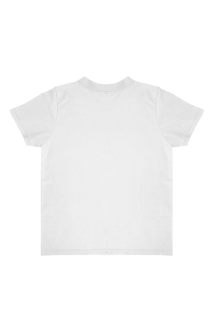 Toddler TriBlend Short Sleeve Coverstitch Neck Tee 3