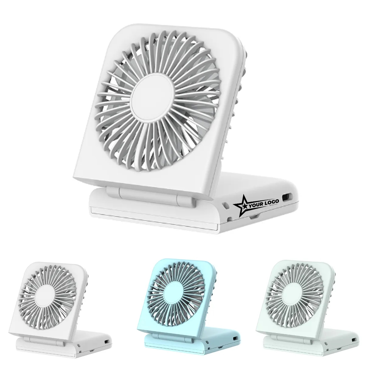 Mini Portable Foldable Rechargeable Small Personal Fan 2