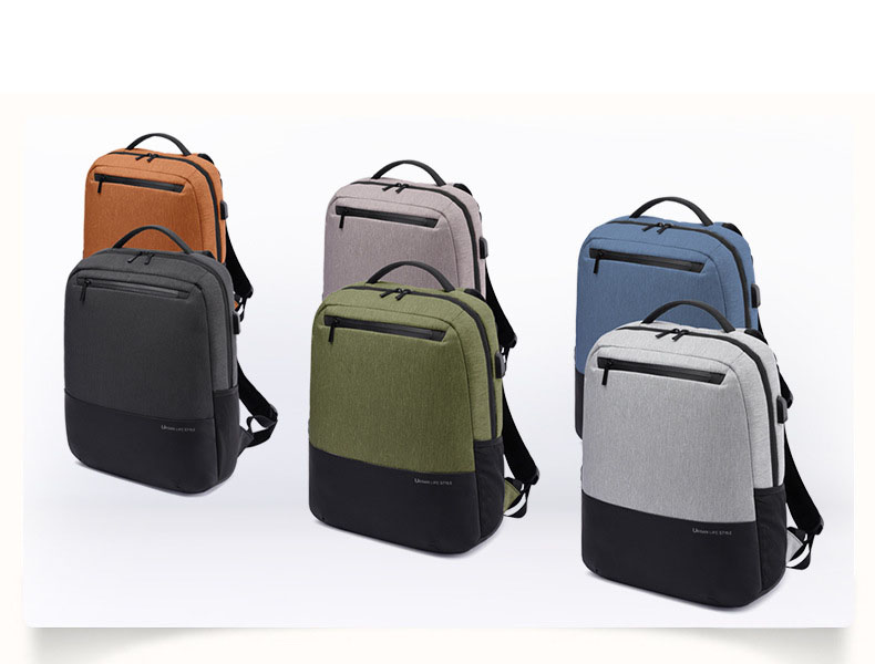 Double Layer Large Capacity Computer Backpack /USB Charging Port 5