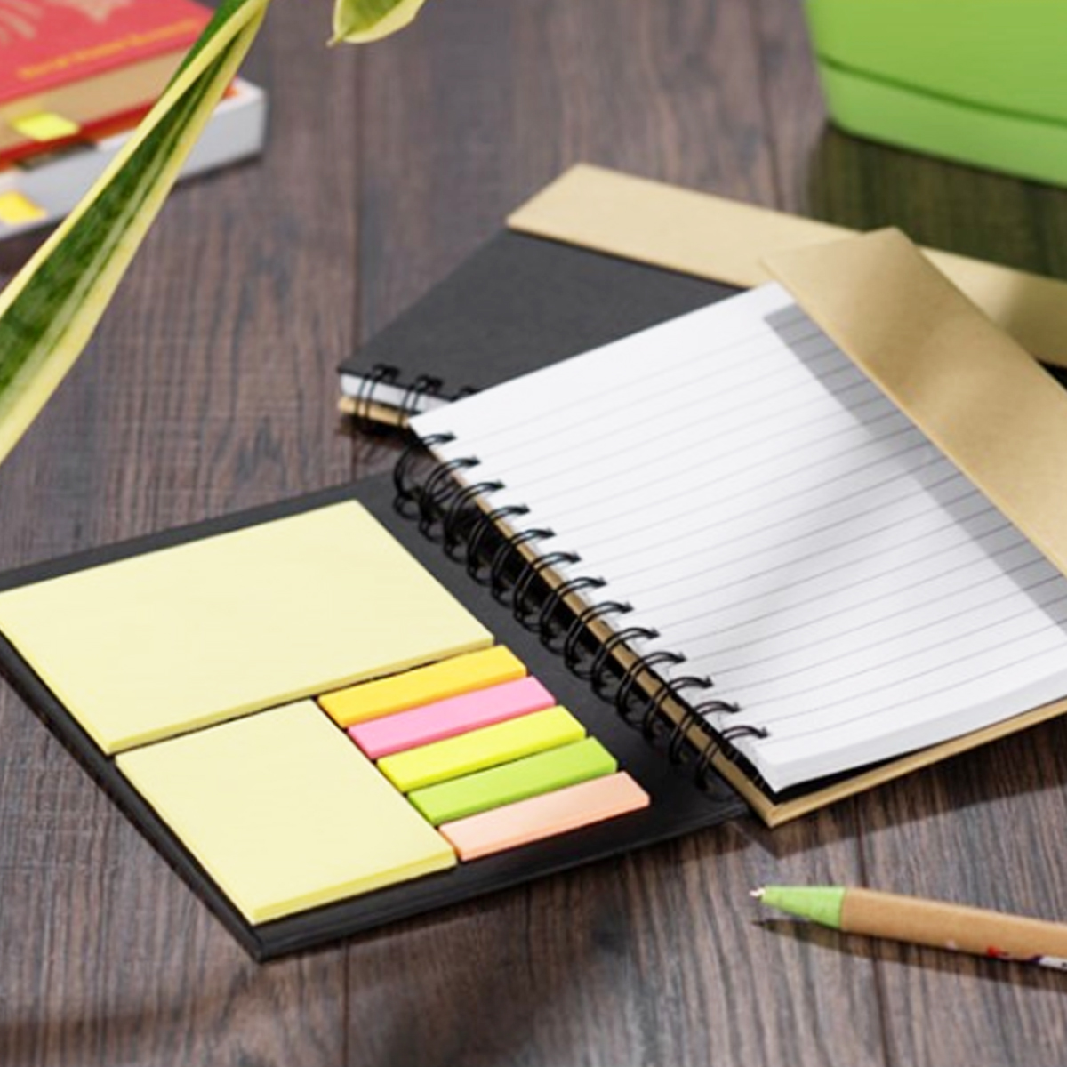 Kraft Spiral Notebook 4