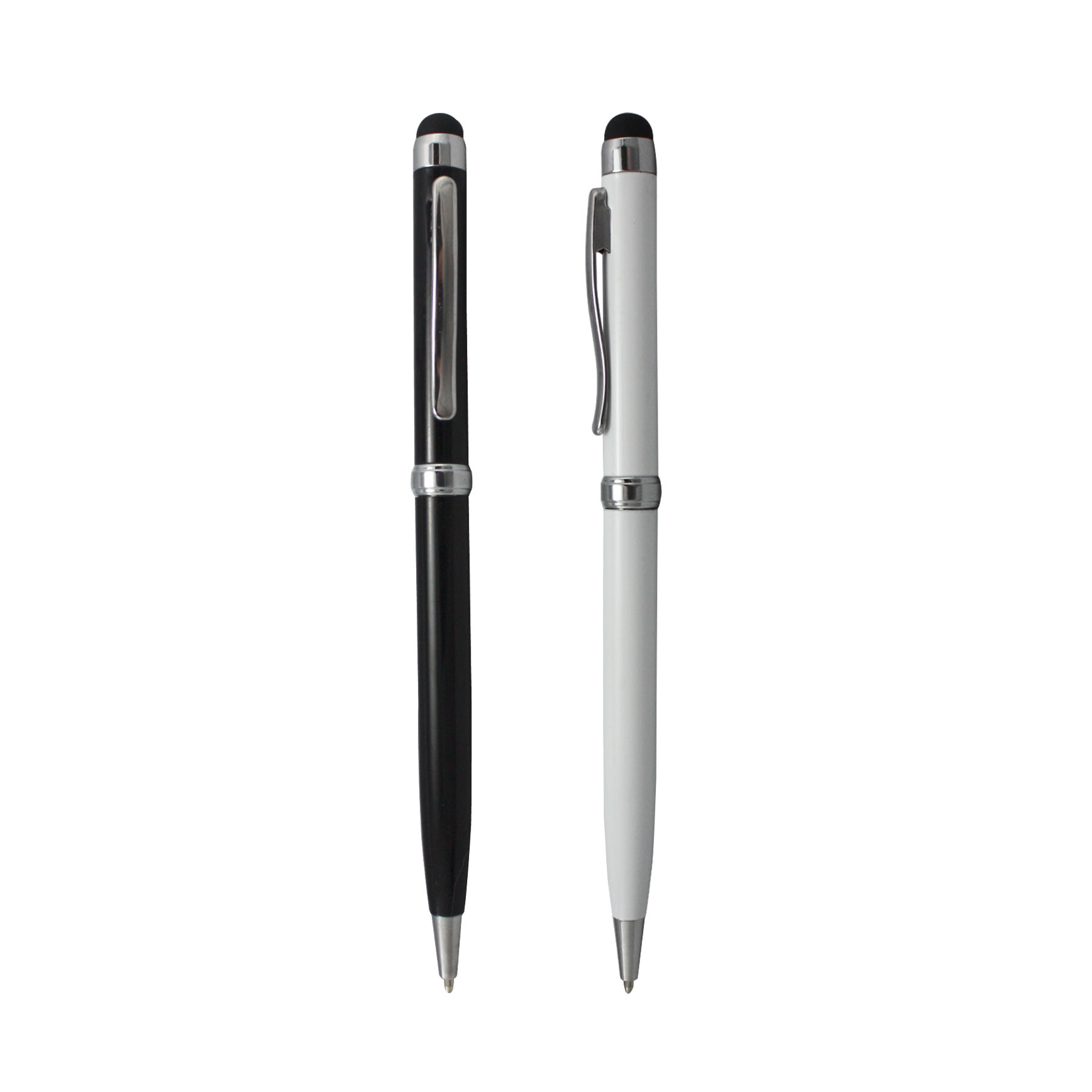 Classic twist-action metal ballpen with stylus 3