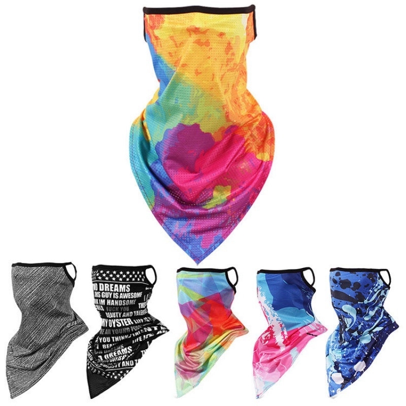 Full Color Neck Gaiter Face Bandana mask w/ Ear Loop 2