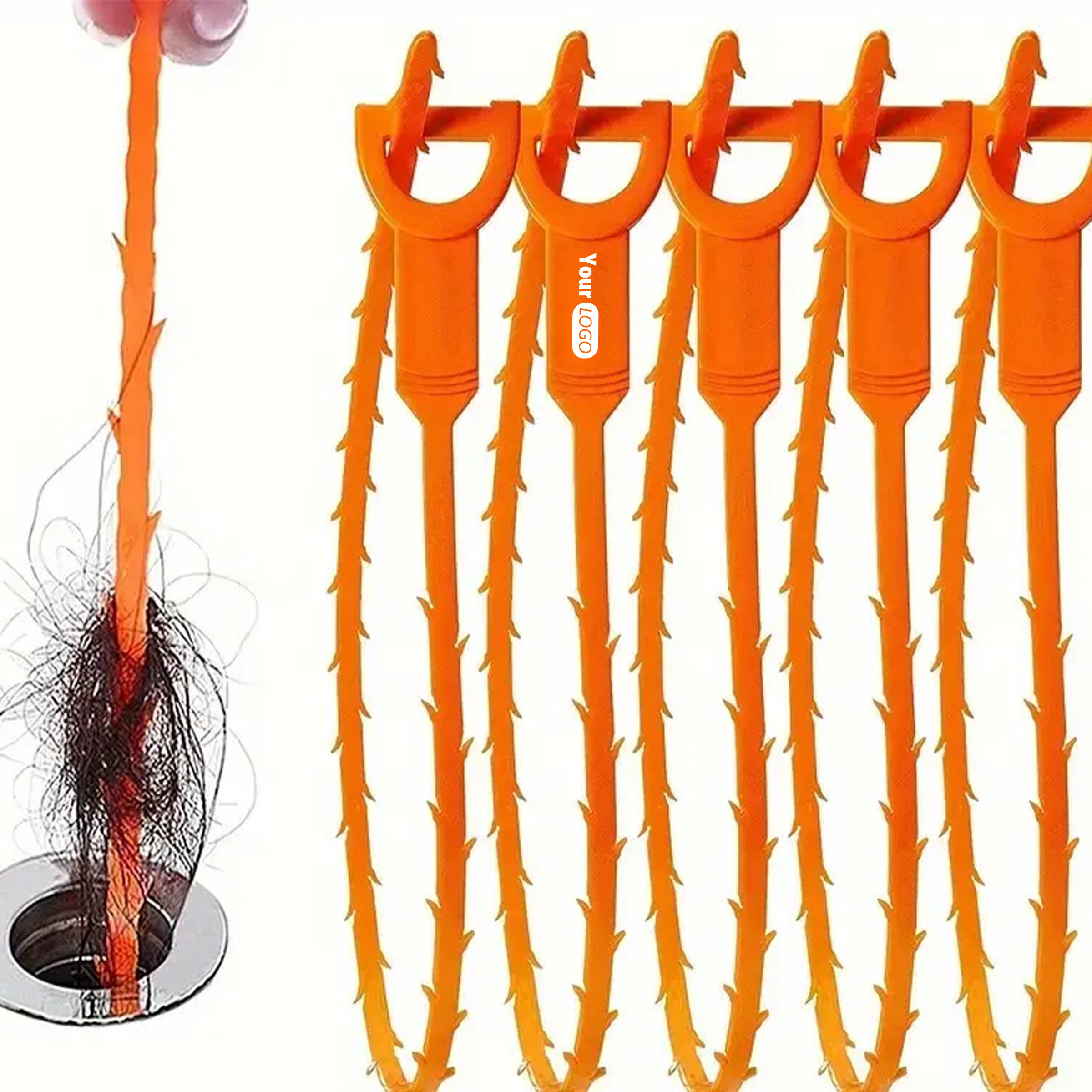 Plastic Flexible Dredging Brush ?C Simple And Effective Drain Cleaning 4