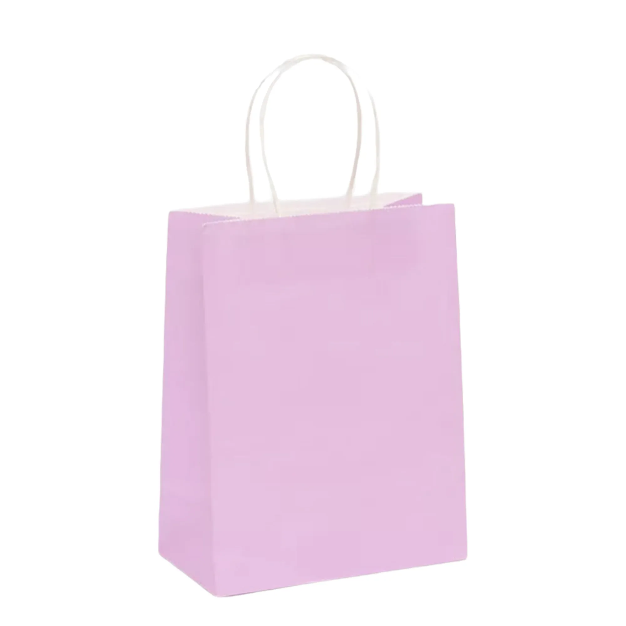 MOQ 100 PCS Kraft Paper Handbag 4