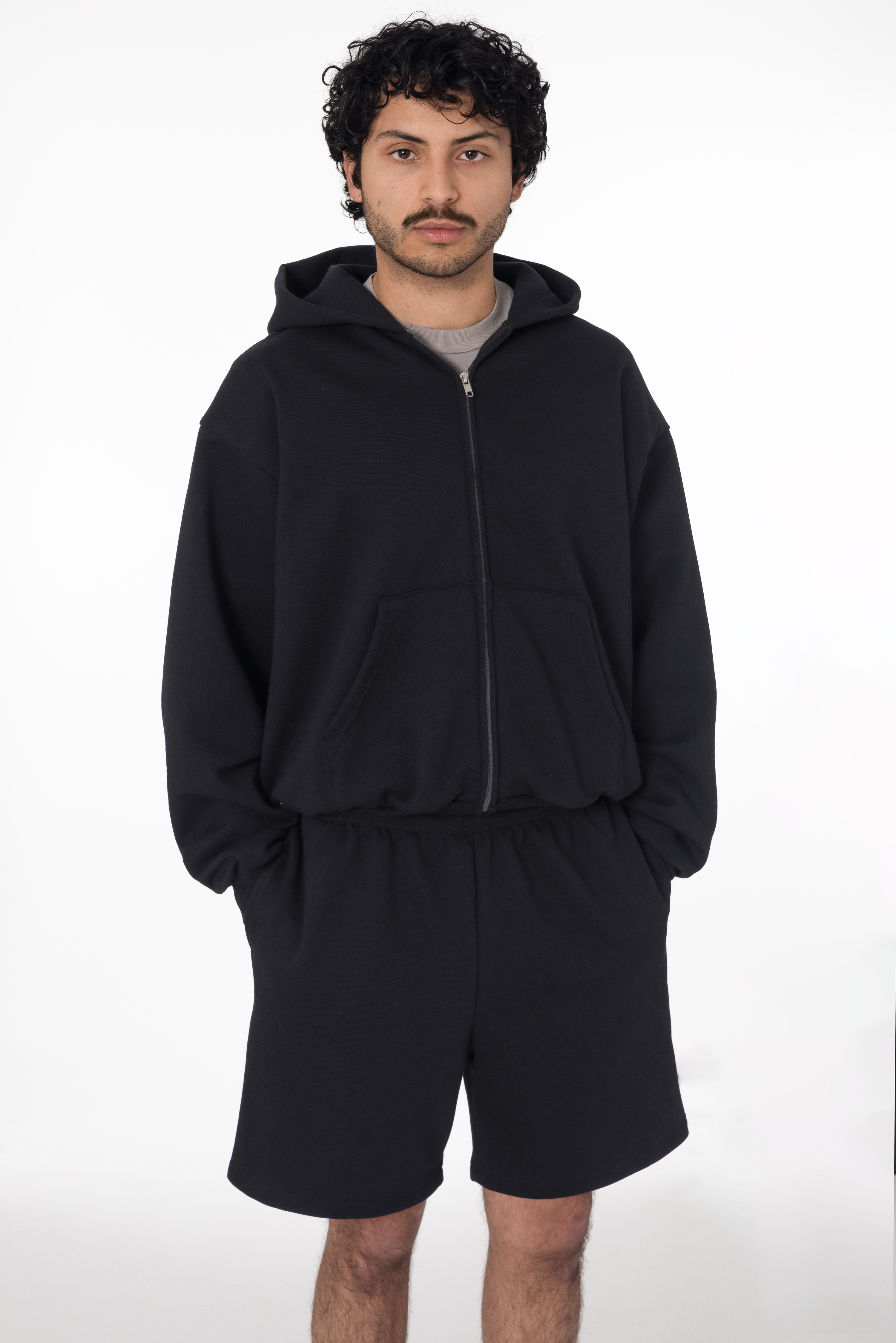 Mid Weight Fleece Mans Shorts 2