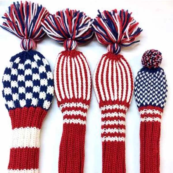 Custom Knit Golf Headcover 2