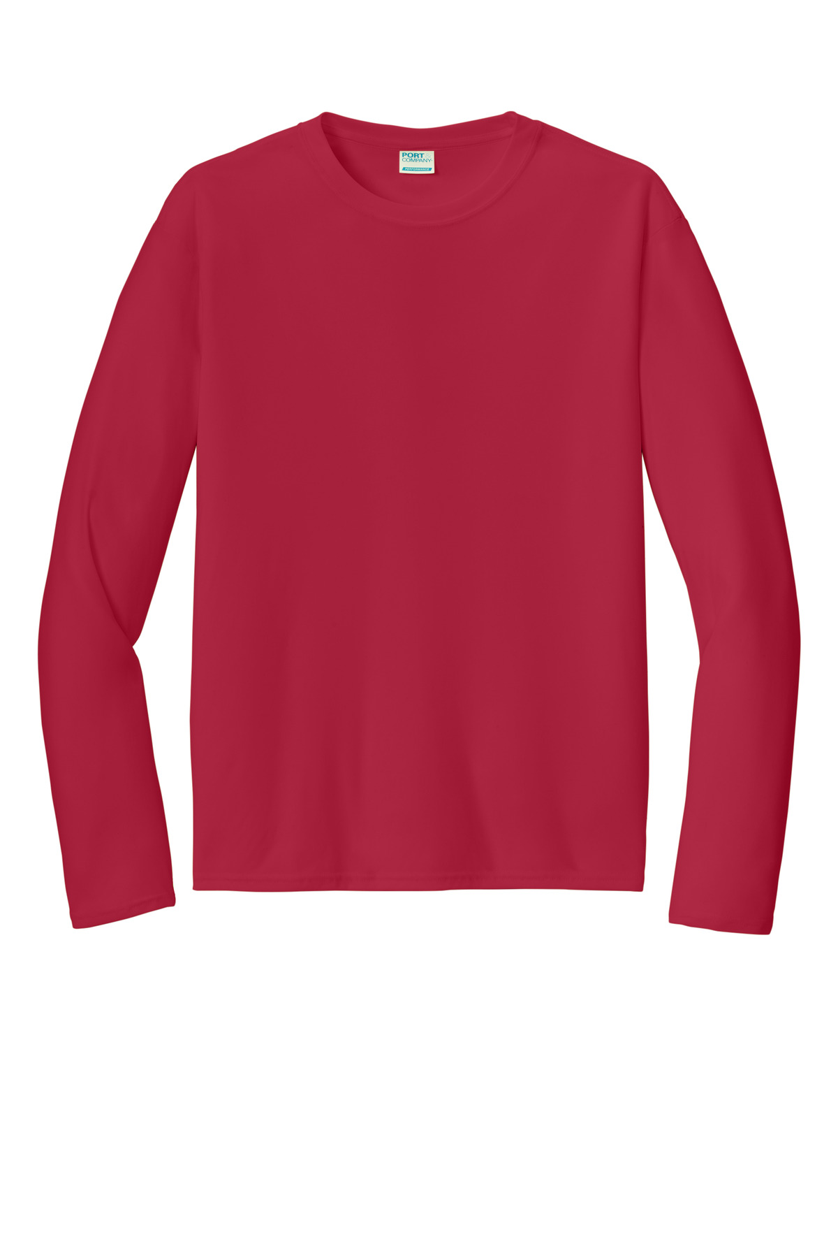 Port & Co Long Sleeve Performance Tee. PC380LS 201