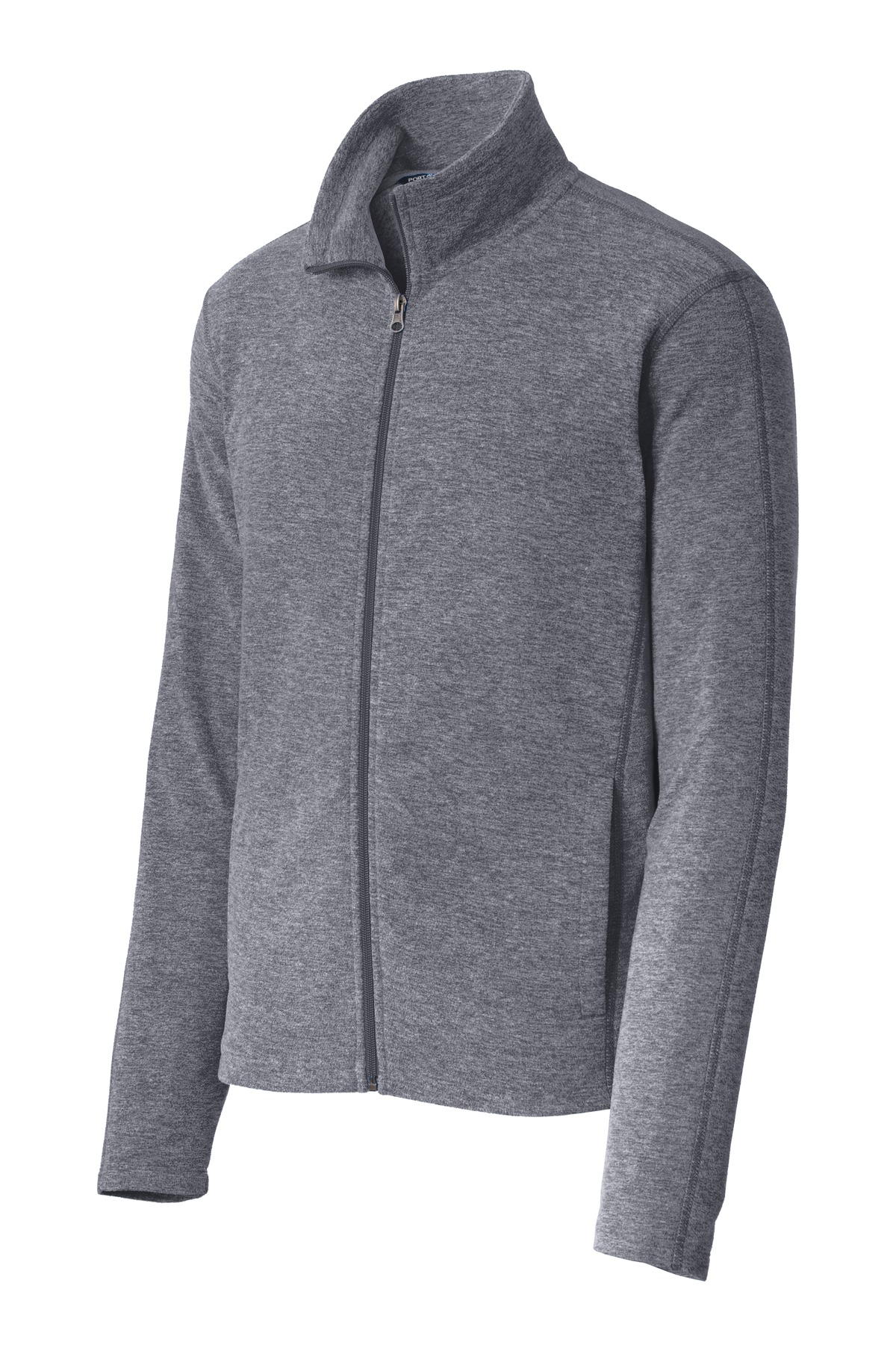 Port Authority Heather Microfleece Full-Zip Jacket. F235 9