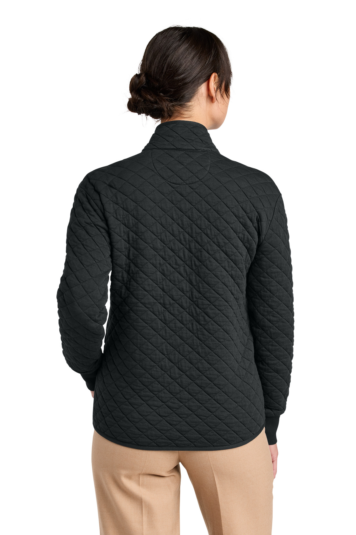 Brooks Brothers Women's Diamond Quilt Full-Zip BB18213 20
