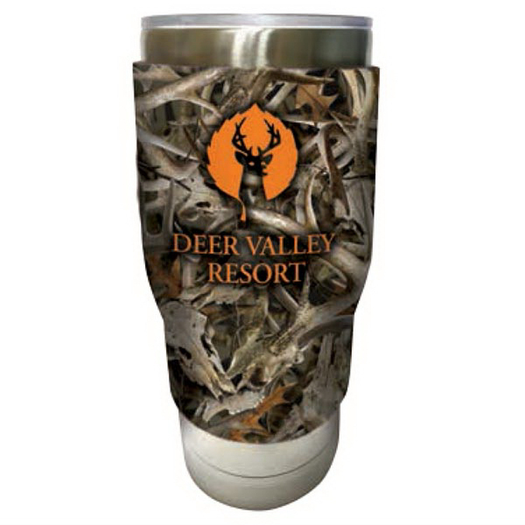 Full Color Comfort Grip Tumbler Neoprene Sleeve for 30-32 oz Tumblers