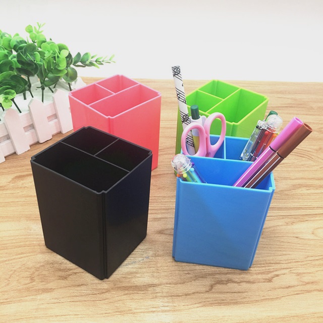 Breast Cancer Awareness Pink Plastic Pen Holder 1