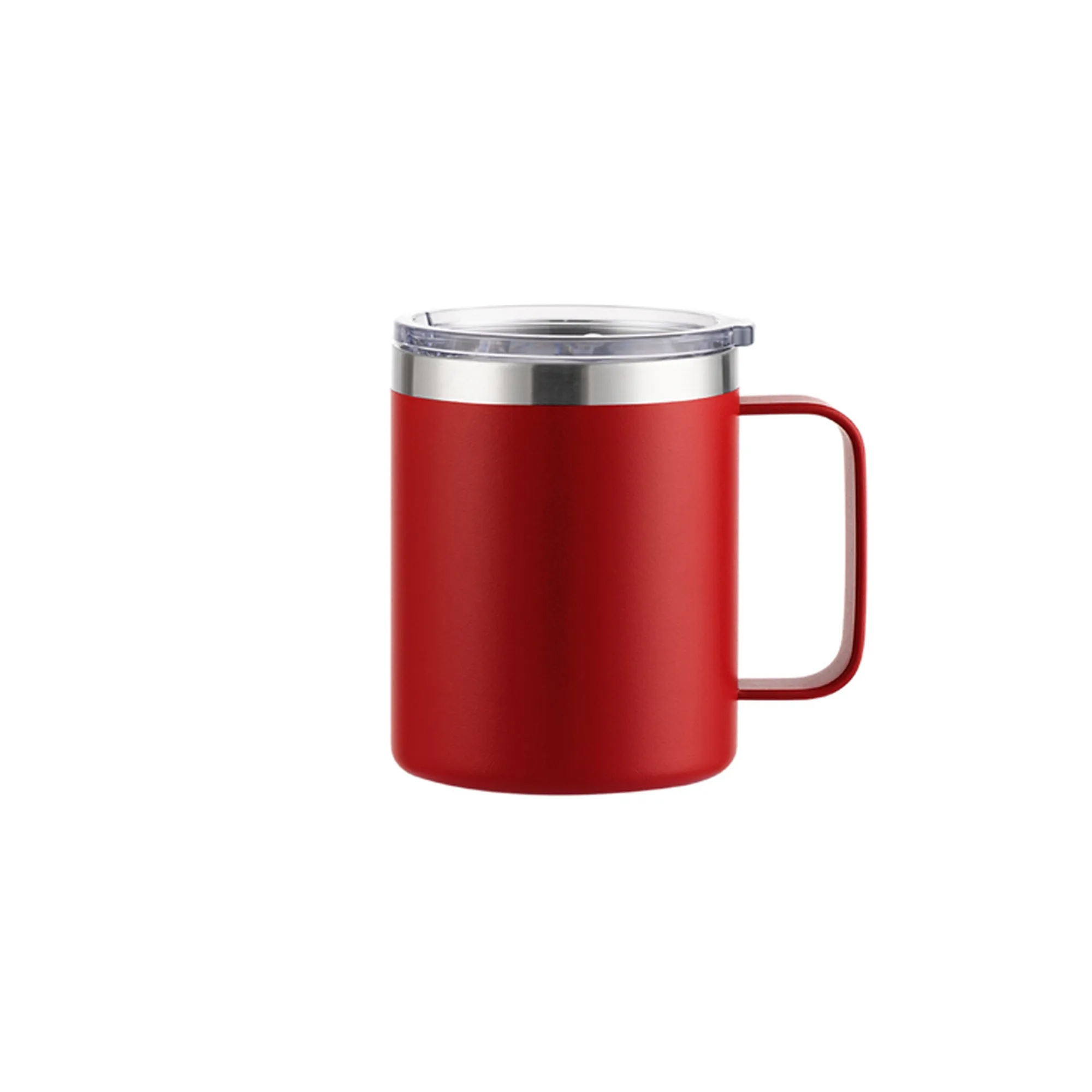 12oz Stainless Steel Insulated Coffee Mug with Handle 19