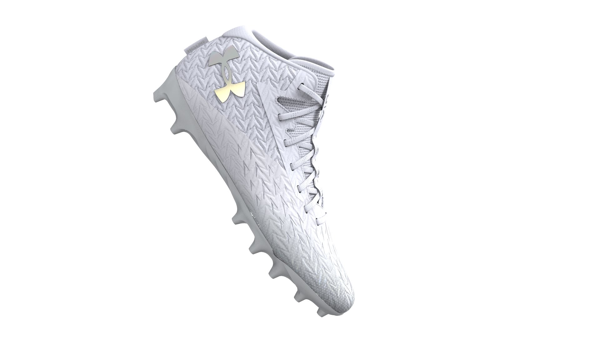 Men's UA Spotlight 4 MC Mid Football Cleats 14