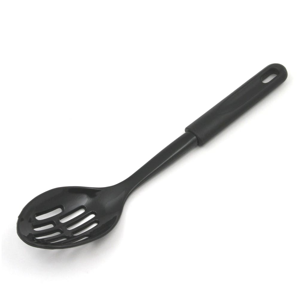 Jumbo Slotted Spoons - Black Nylon 11.5" 2
