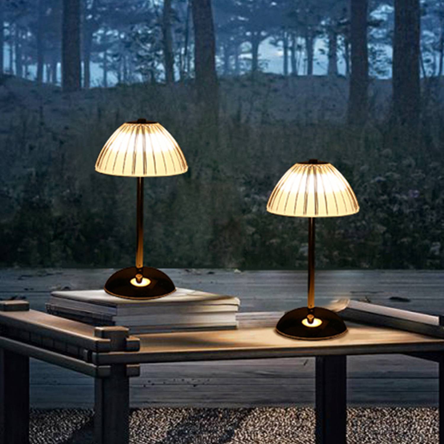 LED Touch Crystal Table Lamp Ambiance Bar Restaurant 6