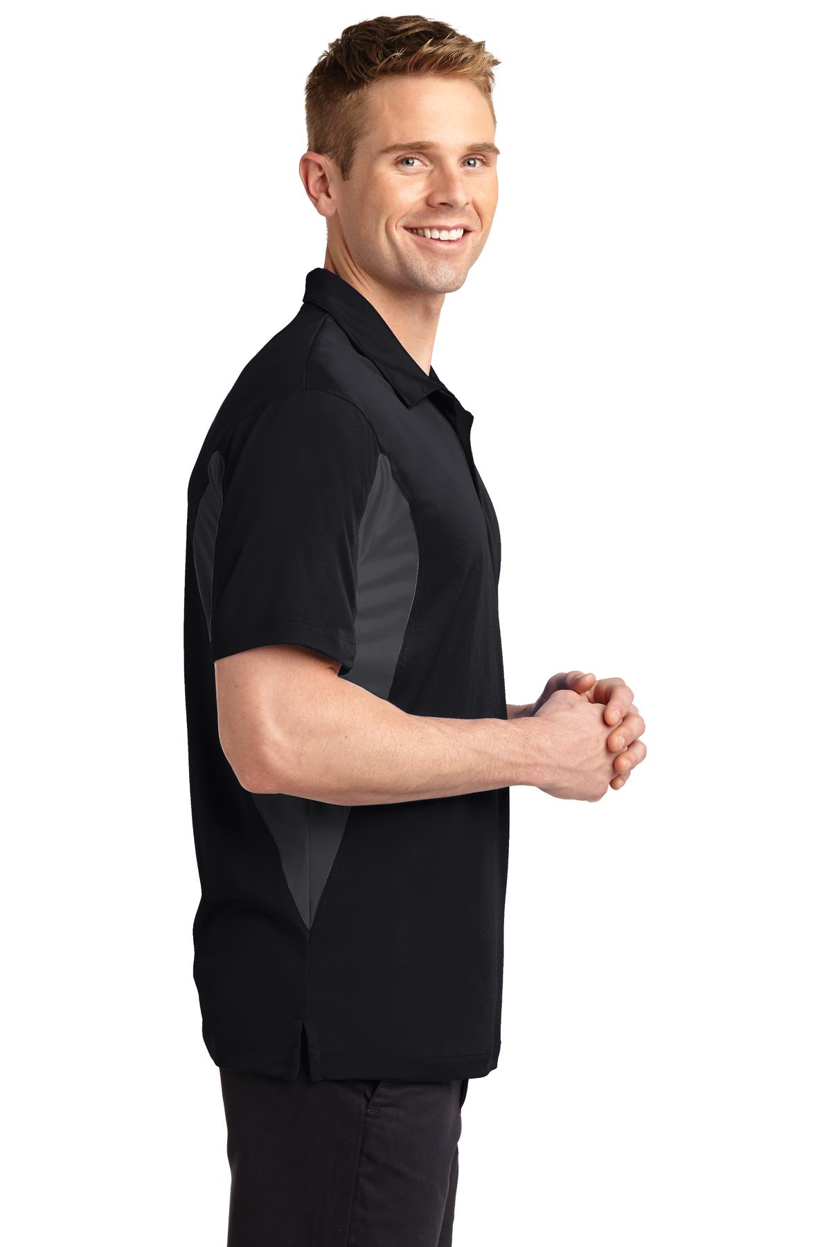 Sport-Tek® Tall Side Blocked Micropique Sport-Wick Polo 21