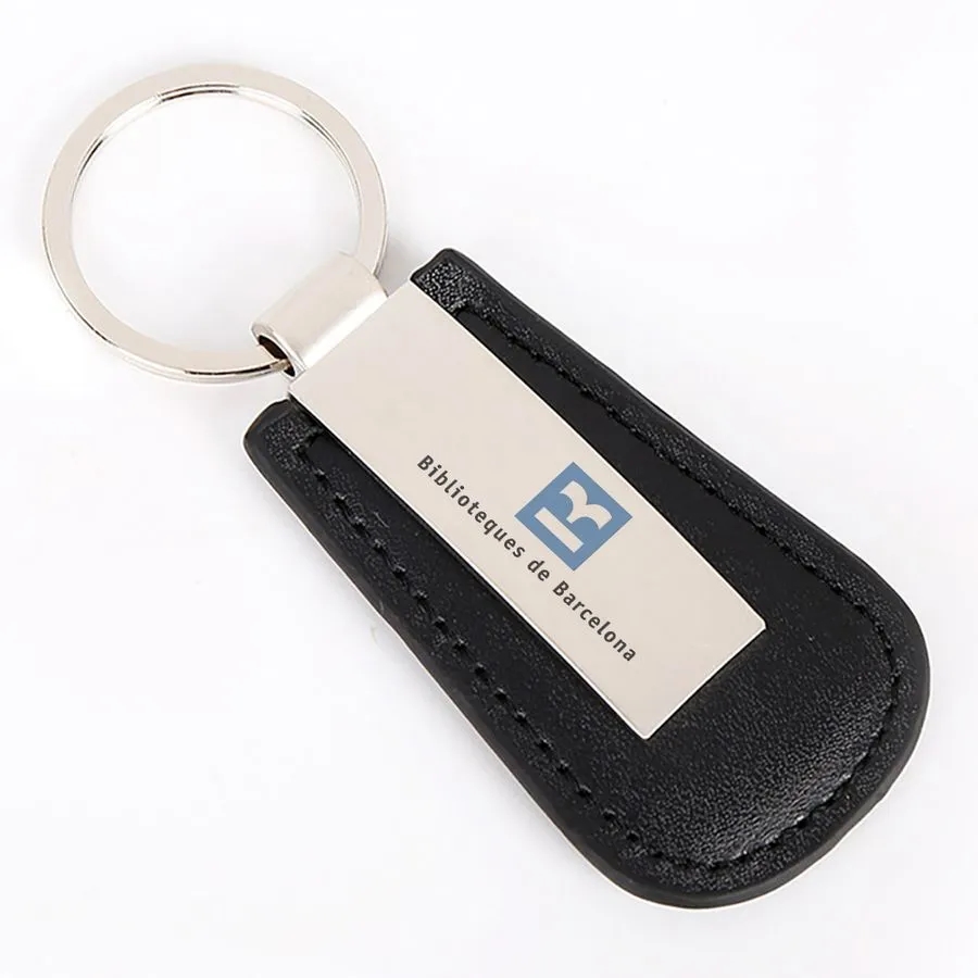 Superior Metal & Leather Keychain 4