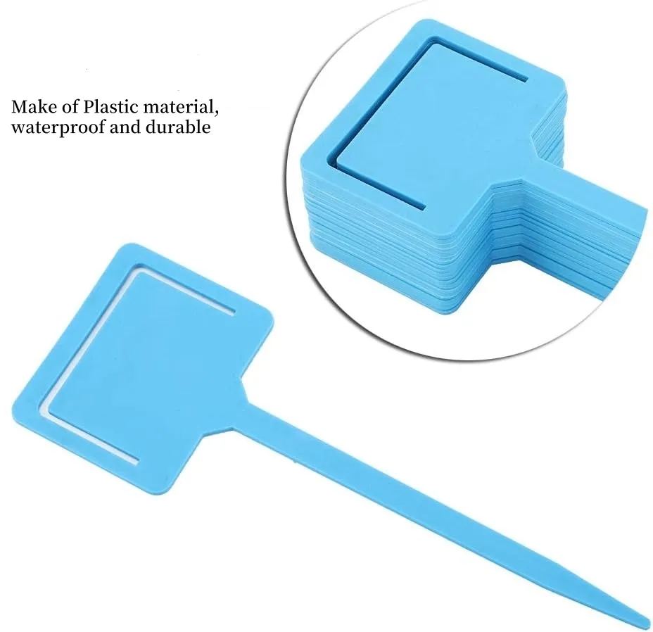 Plant & Herb T Shaped Plastic Label Tags 13