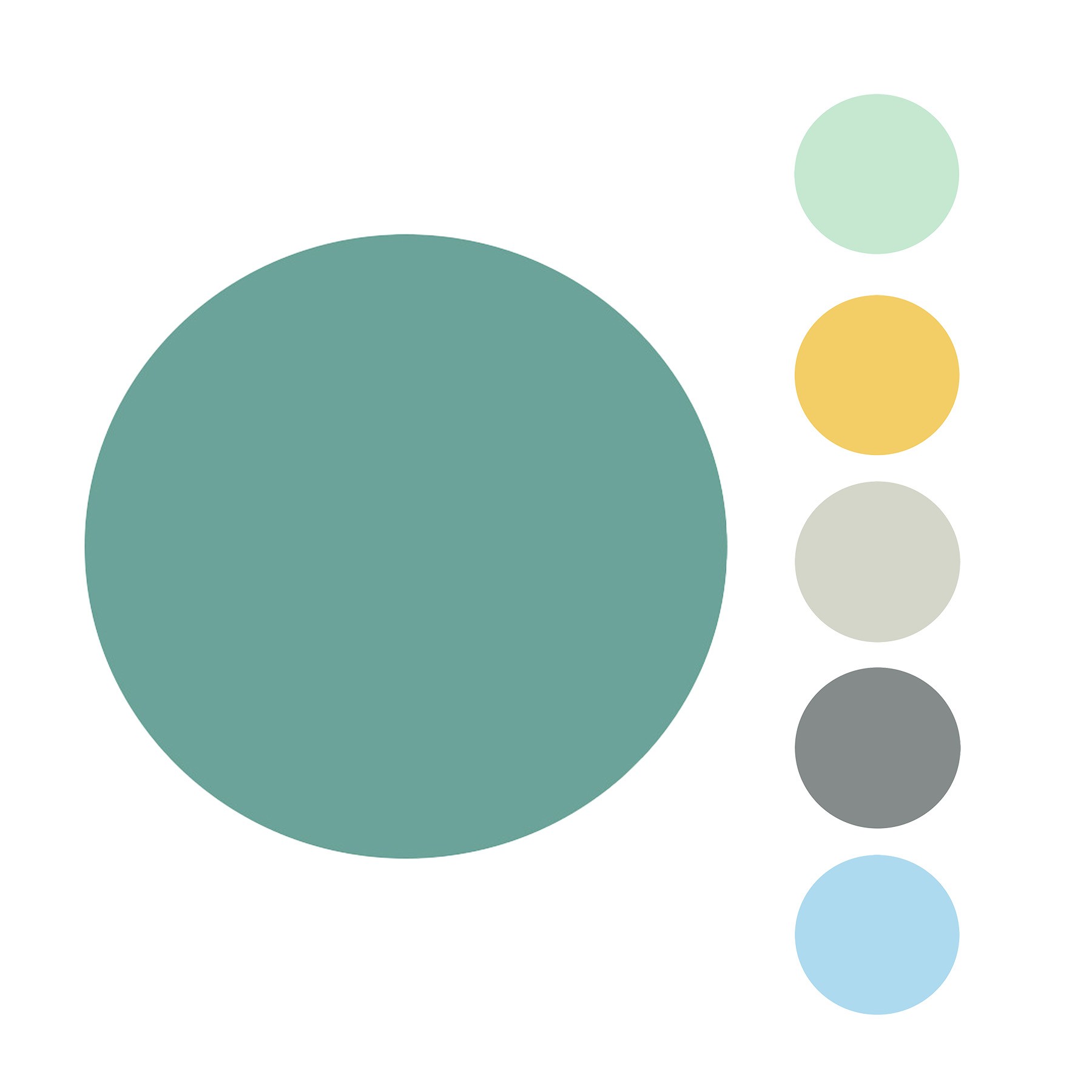 Multi-Colored Silicone Coaster