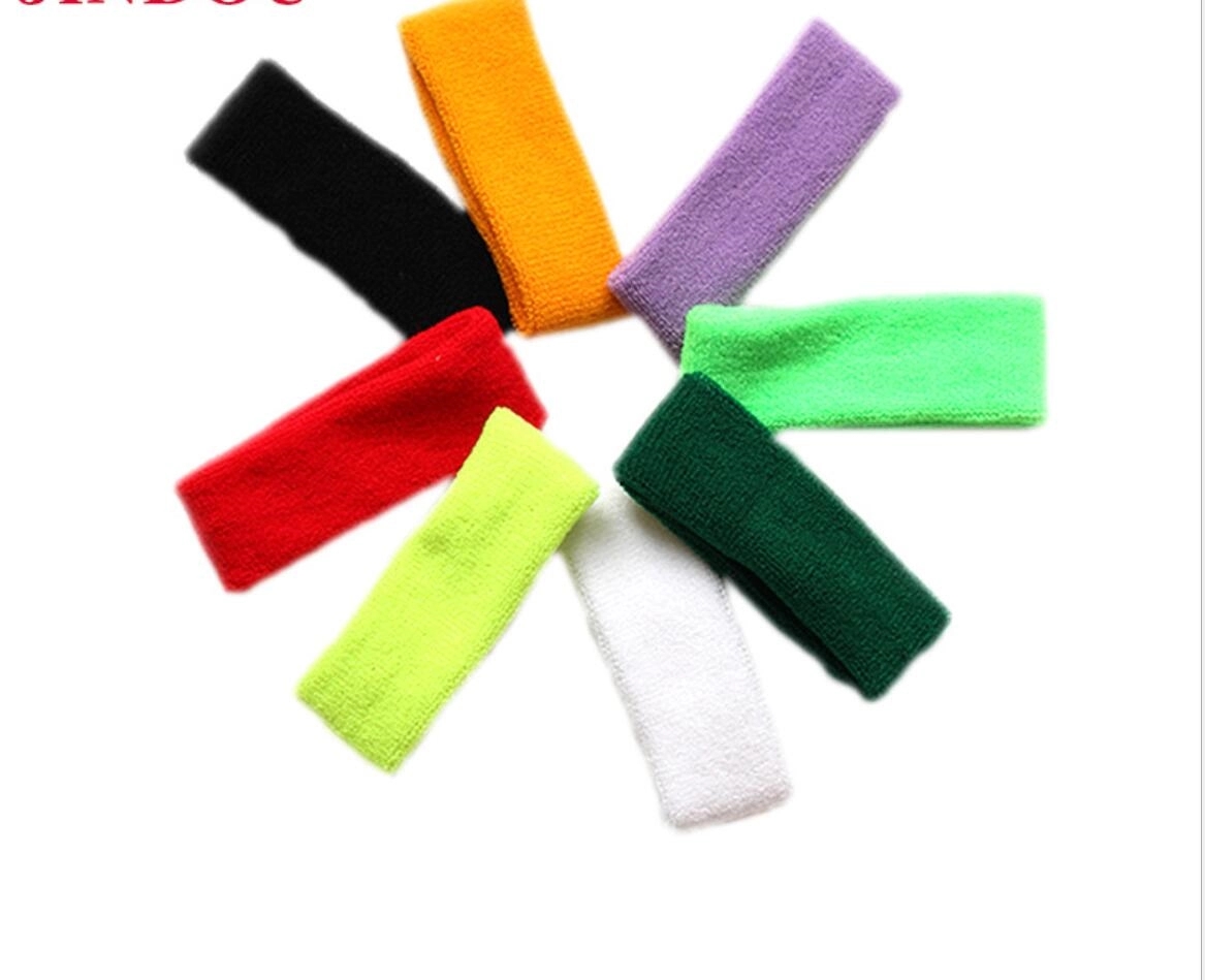 Sports Headband Quick Dry Cotton Sweatband 2