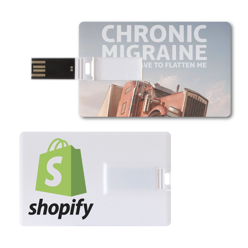 Credit Card USB Flash Drive 2GB